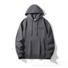 Unisex Oversized Hoodie With Silicone Letter Print Front Cotton Long Sleeve Pullover Fall