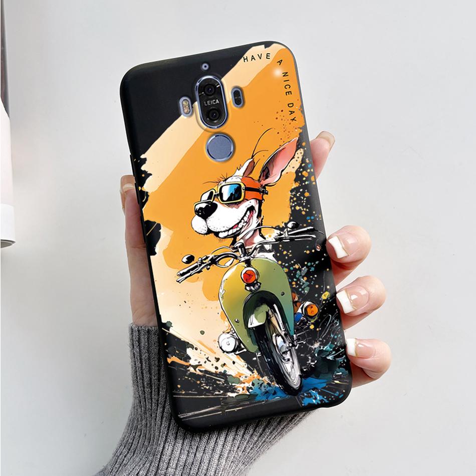Для Huawei Mate 9 Mate9 MHA-L29 MHA-L09 MHA-AL00 Мягкий Чехол Милый Мультяшный Медведь Лягушка Расписной ТПУ Чехол для Телефона Защитная Крышка Funda