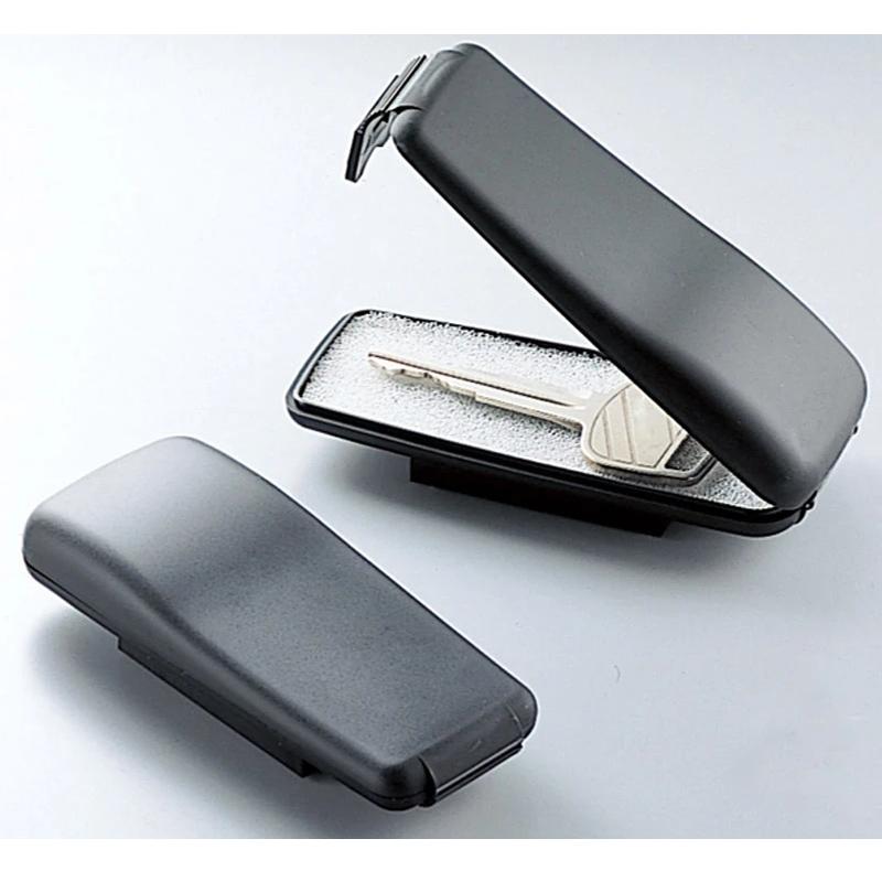 Магнитный держатель для ключей от автомобиля, открытый тайник, сейф для ключей с магнитом для дома, офиса, автомобиля, грузовика, каравана, секретный ящик