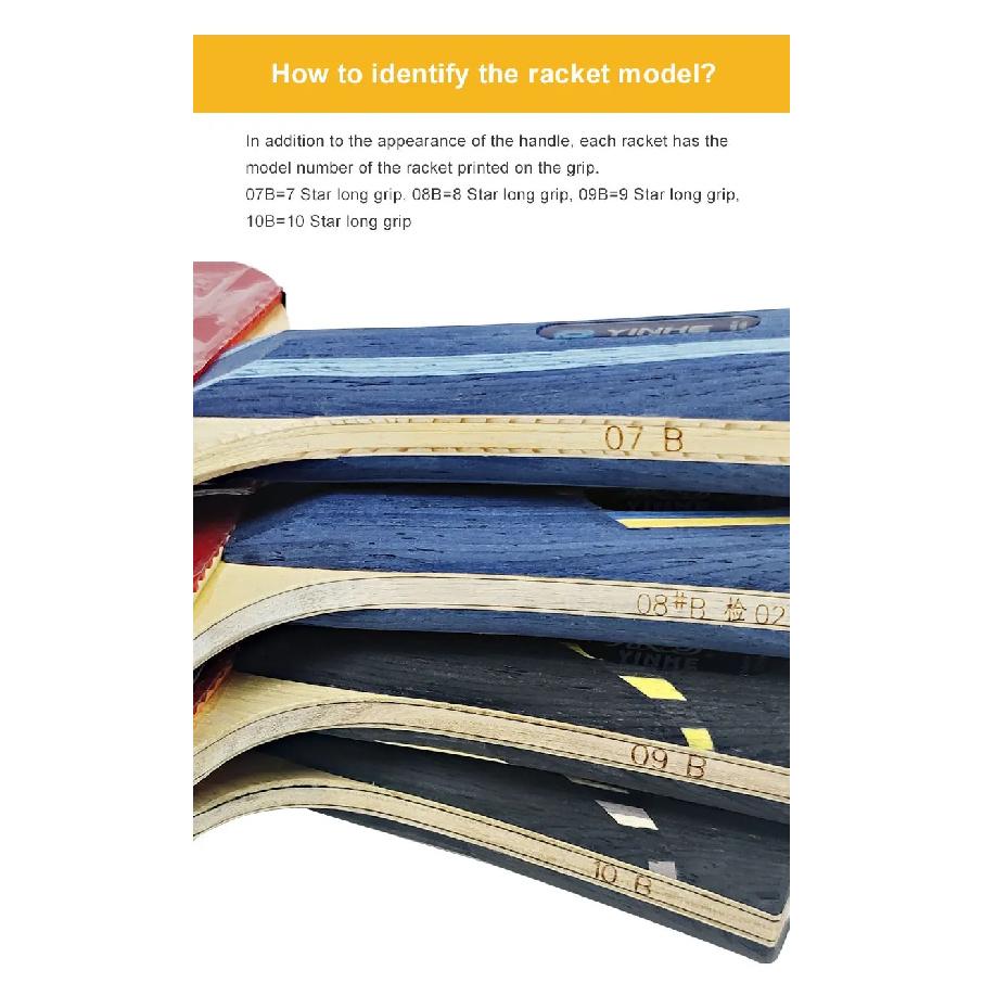 Профессиональная ракетка для настольного тенниса Yinhe 7/8/9/10 Star Carbon Offensive, легкая эластичная ракетка для пинг-понга с одобрением ITTF