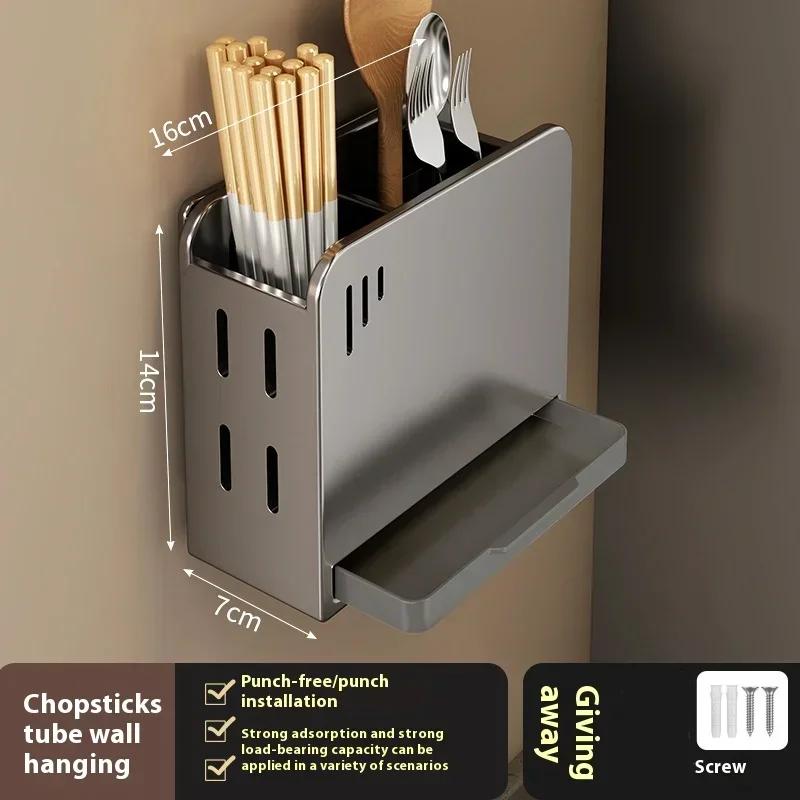 Shelf Wall-mounted Spice Storage Rack Kitchen Acceesories Rack Kitchen Knife Holder Hanging Hook Shelf Rack Organizer
