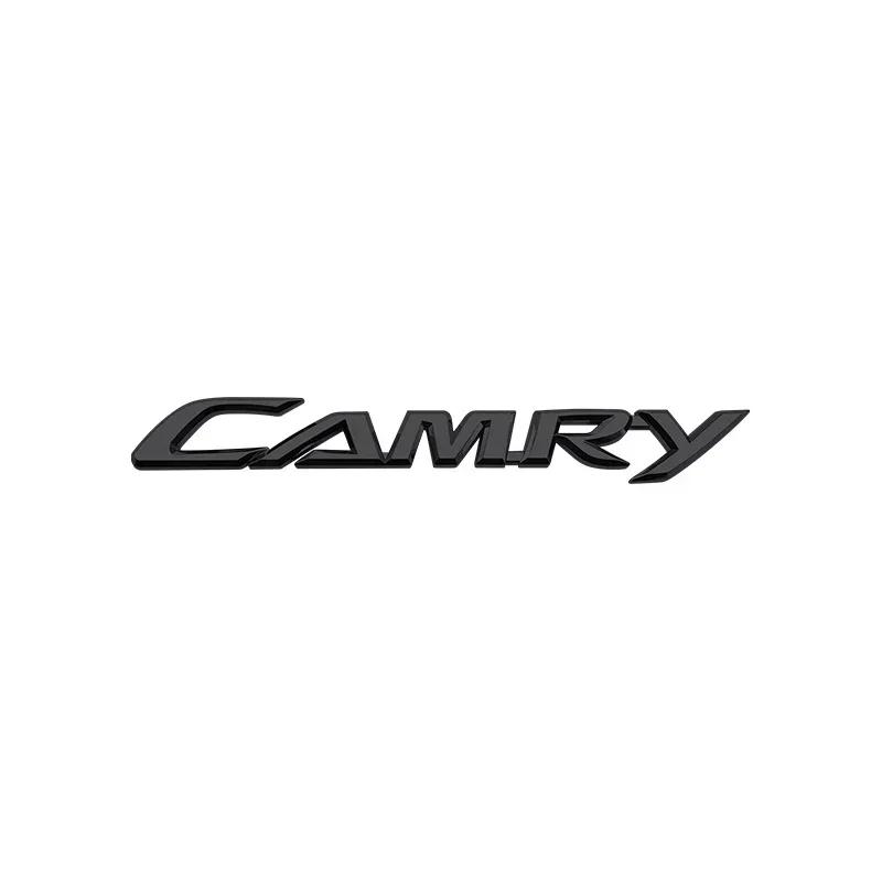 xmwcj1 3D ABS high quality for Toyota Camry car Letter front Emblem Rear tail trunk Decals badge sticker Decal styling car Accessories