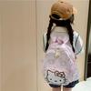 Sanrio Backpack Girls Children Toddler Pompopurin Kuromi Pochaco My Melody Cinnamoroll Picnic Bag Backpack, a Popular Character In Korea