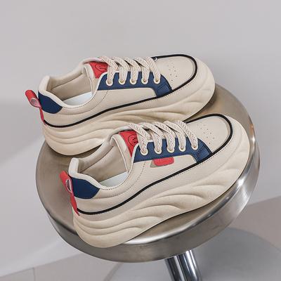 Женские повседневные кроссовки, осенние, новые, стильные, дизайнерские, женские, на платформе, удобные, вулканизированные, для активного отдыха, Zapatillas Mujer