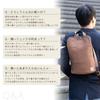 made in Japanese persimmon tannin Kurashiki thin gusset Toyooka birthday tannin [creare kiki] Men's backpack, small, thin, lightweight, Japan, style,
