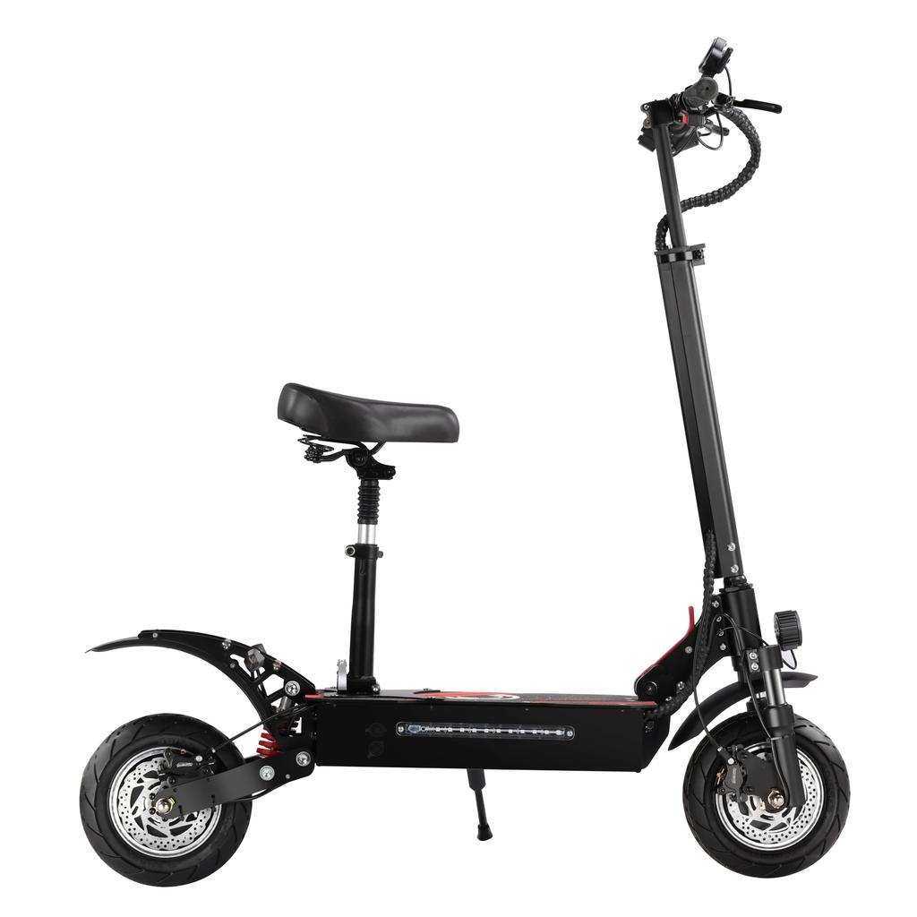 BOYUEDA Q7Pro Electric Scooter 3200W Dual Motor 10 Inch Adult E-Scooter with 52V19AH Battery Silent Tire Foldable Dual Drive