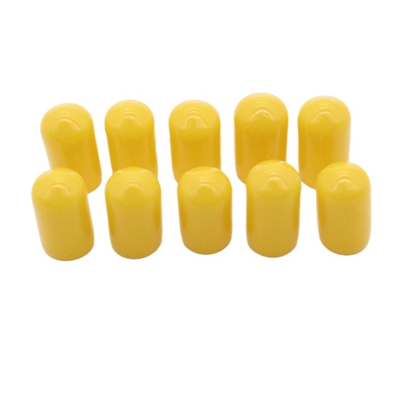 Упаковка из 10 универсальных вакуумных колпачков диаметром 6 мм. Винт для прокачки тормозов. Крышки для сосков. Прочное стильное решение для обслуживания труб.