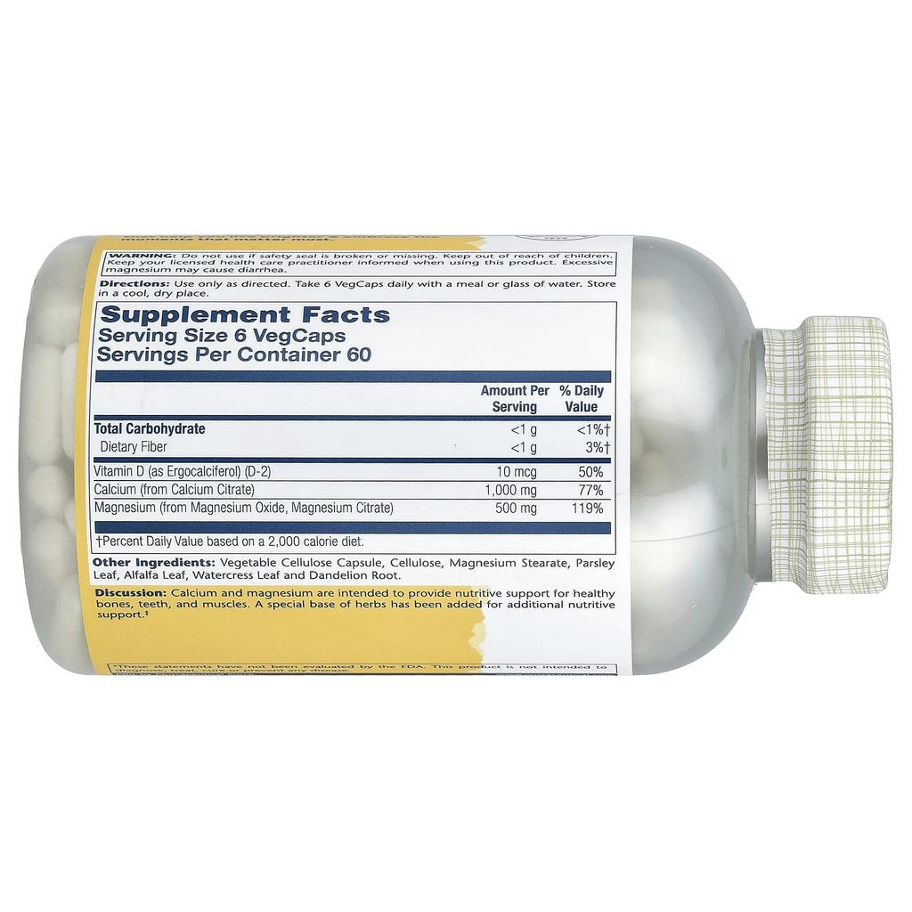 Cal-Mac Citrate 2:1 Ratio, 360 Veggie Caps