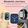 SACOSDING New Smart Watch for Men 1.69 Full Touch Smartwatch Fitness Pedometer Heart Rate Monitor Smart Clock Ladies Watch