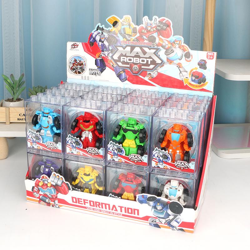 Мини Ручной Робот-Трансформер Игрушка для Детей - Карманная Модель Автобота Конструктор