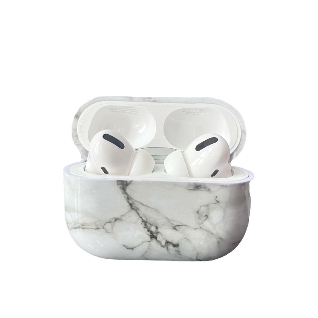Hot-selling marble, suitable for AirPodsPro1 earphone case PC all-inclusive earphone case earphone case