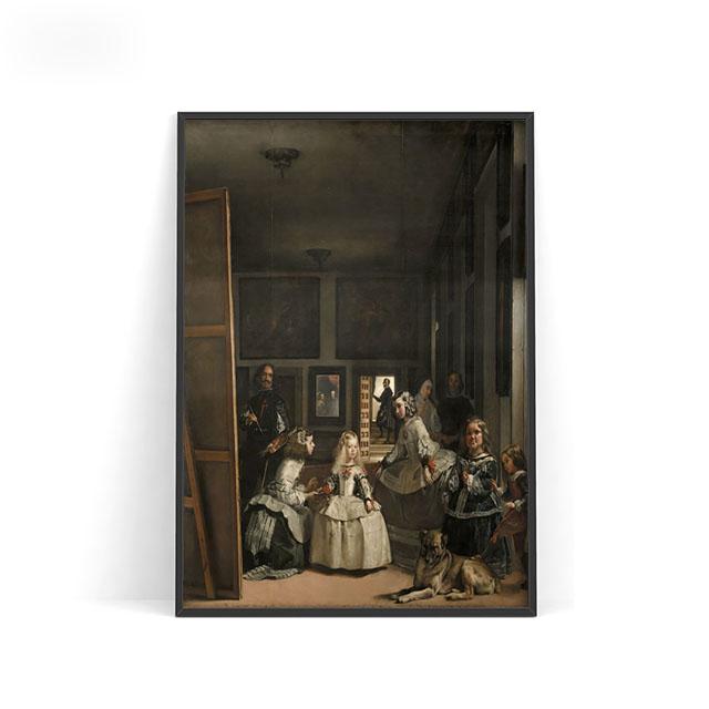 Диего Веласкес художественный принт постер Las Meninas холст картина в стиле барокко настенные наклейки Декор подарок на новоселье