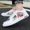 2024 Spring/Autumn New Canvas Shoes Fashion Trend Color Blocked Casual Skateboarding Shoes Men's Running Sports Shoes Sneakers