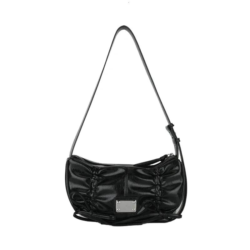 Модные однотонные мягкие сумки через плечо с внутренним отделением, швейные нитки, горячая распродажа, сумки для женщин, женские сумки из искусственной кожи на молнии