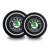 LQLT3 2pcs Car Auto Water Cup Slot Non-Slip Mat Accessories For Skoda Octavia MK2 MK3 2 3 A7 Fabia Karoq Kodiaq Superb Rapid Kamiq