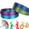 1/1,5/2/2,5 мм алюминиевая проволока для велосипеда DIY мягкие проволочные украшения для рукоделия аксессуары для рукоделия