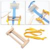 Wood Weaving Loom Webbing Holder Multipurpose Supplies Knitting Toys