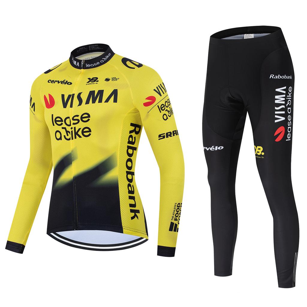 2026 Новый Велосипедный Костюм Весна-Лето Tour De France с Длинным Рукавом Для Шоссейного Велосипеда Быстросохнущий Дышащий Велосипедный Костюм