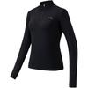Comfortable Slim Fit Simple Stand Collar Versatile Breathable Sports Long Sleeve T-Shirt Women Tops 962545402-5