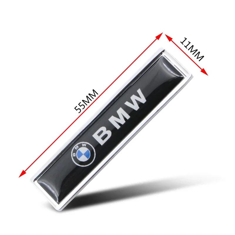 2 шт. Для Bmw x1 x3 x5 x6 z4 f10 f20 f30 e36 e39 e46 e60 e90 Наклейка на кузов автомобиля Металлическая Декоративная маркировка автомобиля Автоаксессуары