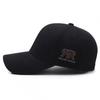 Black Baseball Cap Men's Embroidered Cap Women Sports Cap Spring Autumn Sun Protection Sun Hat