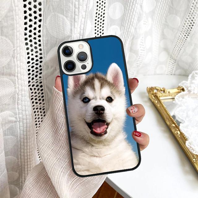 Siberian Husky Dog Phone Case For Samsung Galaxy S10 S22 S23 S24 Note 10 20 Lite S20 Plus S21 Ultra Back Cover