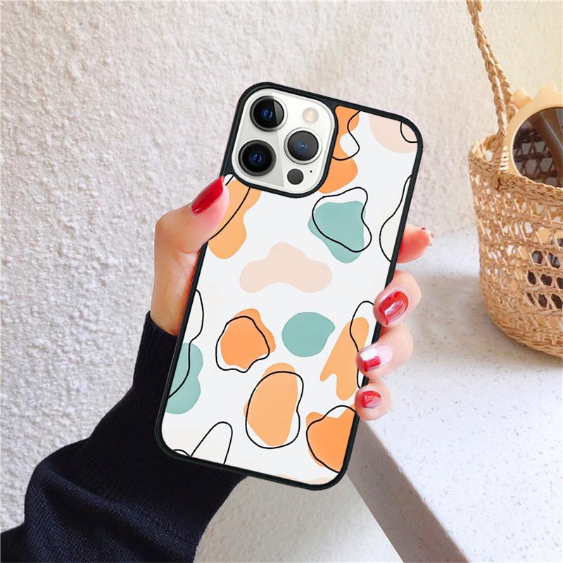 Пастельная эстетика мягкий чехол для телефона для iPhone 17 Air 16 15 14 12 13 Pro Max Plus coque Shell Fundas