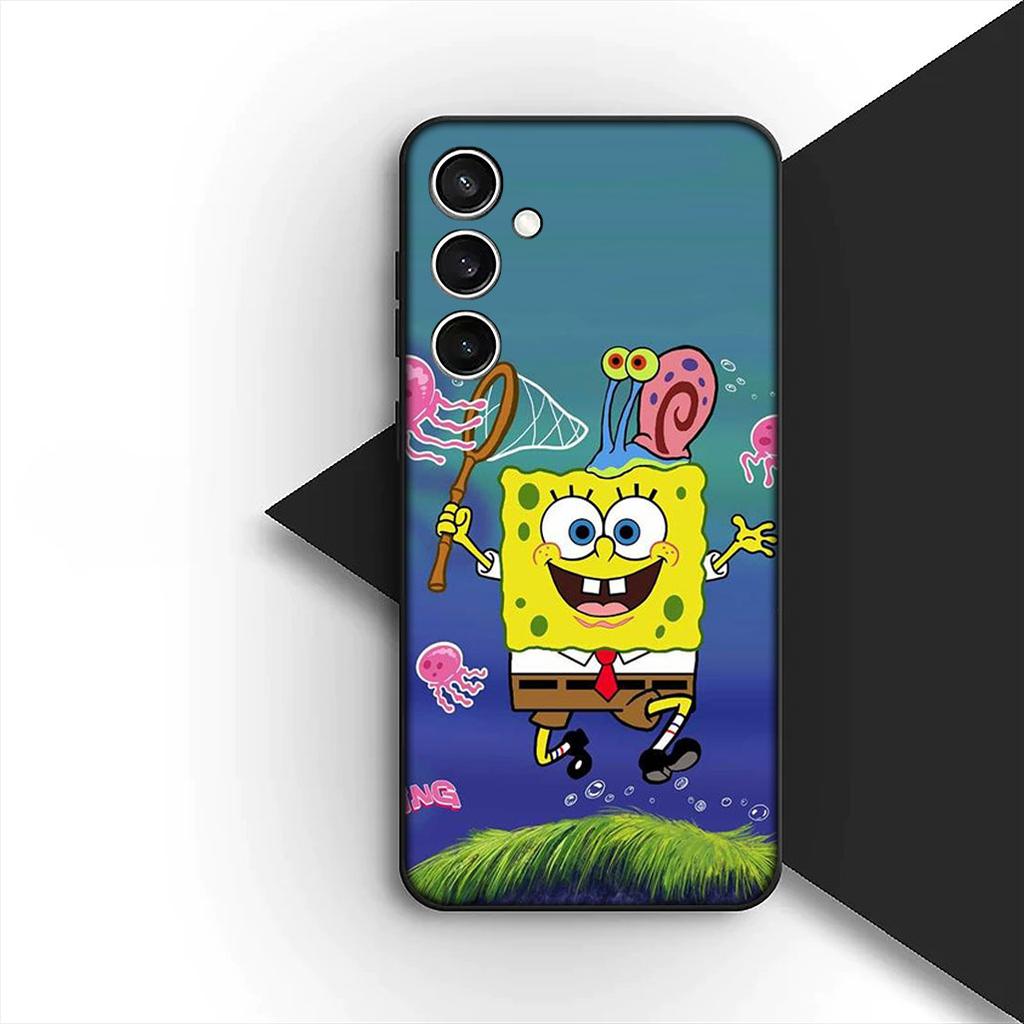 Cover for Samsung Galaxy S20 S22 S21 FE Ultra Plus A07 A17 A15 A16 A25 A57 A37 Phone Case S-SpongeBobs-Cute S-SquarePants-Poster