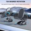 Магнитный складной держатель для автомобильной навигации 720° вращающийся держатель для телефона в машине смартфон мобильная подставка для приборной панели автомобиля