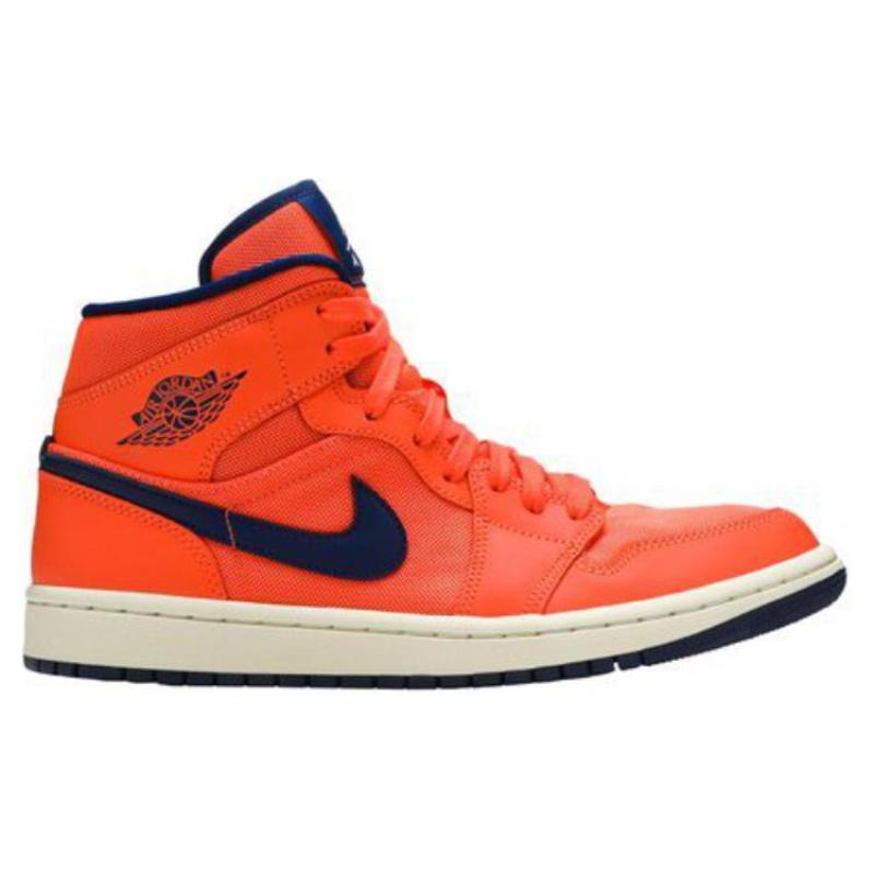 Jordan 1 Mid Turf Оранжевый Синий Пустота Женские Jordan CD7240-804