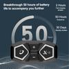 X-11 Мотоциклетный шлем Гарнитура Bluetooth 5.0 Handsfree Автоответчик IP67 Водонепроницаемый 2 в 1 Type-C Для Наушников и Зарядки