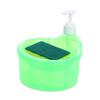 1000ML Convenient Soap Dispenser with Sponge Holder No Waste Prevents Dripping Large Capacity Soap Dispenser Home Supplies