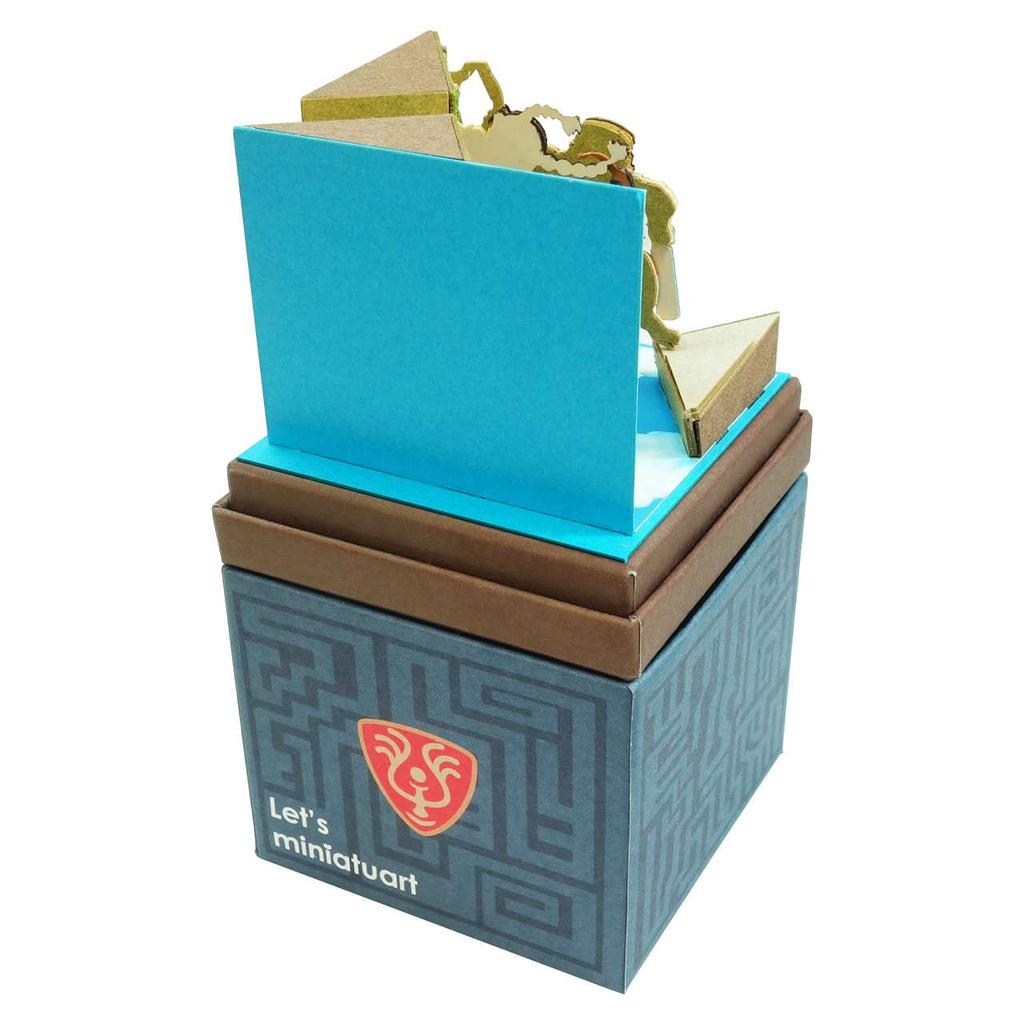 Sankei Studio Ghibli Mini Castle in the Sky The True Identity of the Flying Stone Paper Craft Laputa - MP07-134