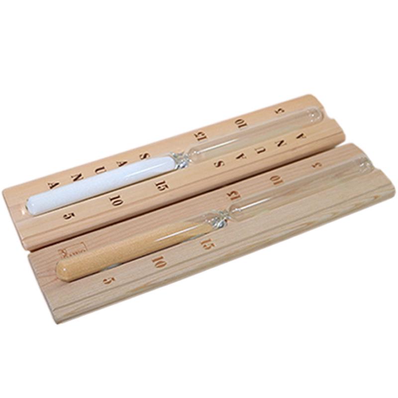 15-Minute Far-Infrared Sauna Timer Hourglass Pendant