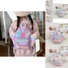 Adorable Spring Children's Mini Backpack With Cute Bow Design Lightweight Pu Bag For Kids
