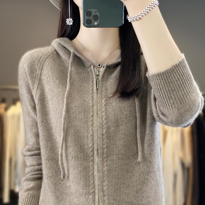 Женский кашемировый свитер Qinghe кашемир 30% кашемир 70% шерсть осенне-зимний кашемировый пуловер мягкий и теплый