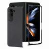For Samsung Galaxy Z Fold5 5G Carbon Fiber Texture PU Leather+PC Case Precise Cutouts Phone Cover