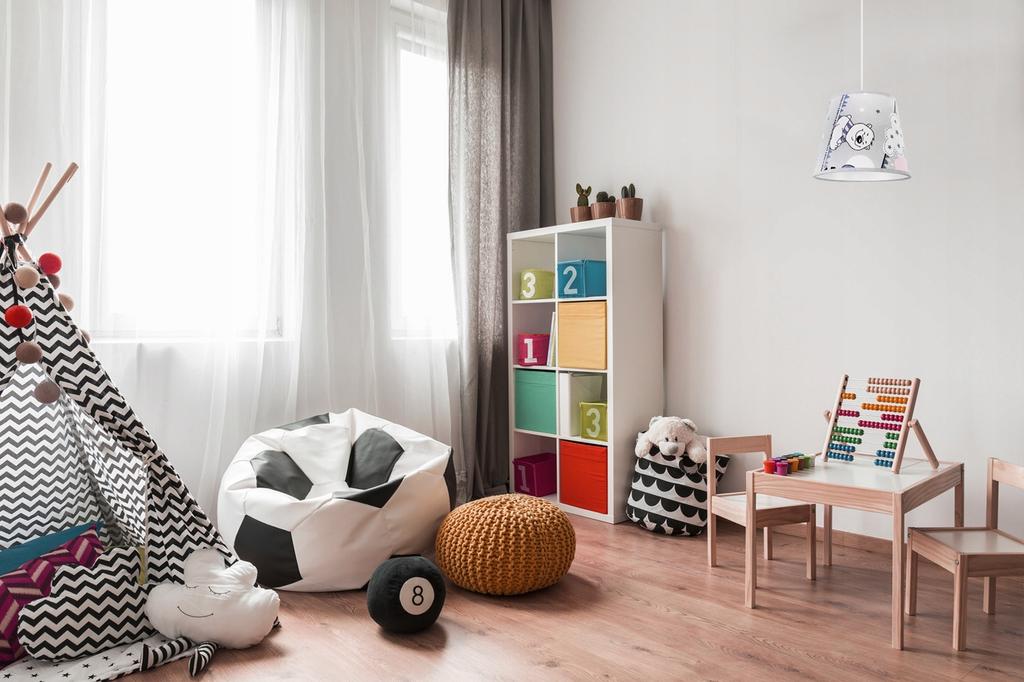 Loft Ceiling Hanging Lamp For Children, Led Lampshade