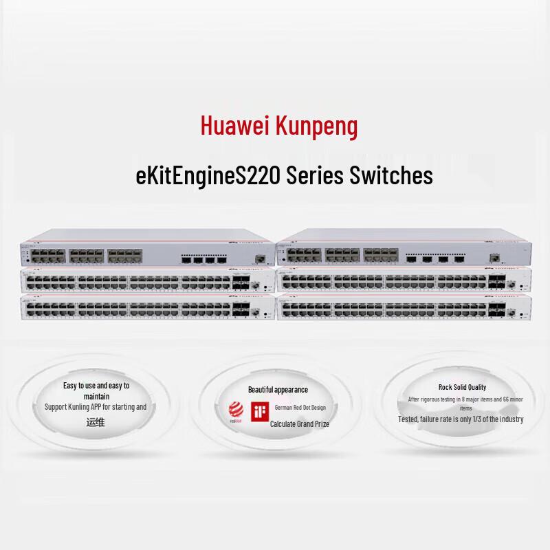 Huawei Kunling S220-24T4X Managed Switch