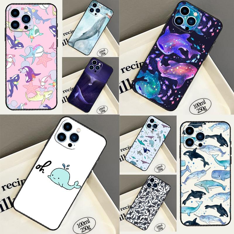 Чехол Морской Кит Нарвал для Honor Magic 8 7 5 6 Pro 200 400 50 70 90 Lite Win RT X8c X8b X9a X9b X9c X9d Обложка