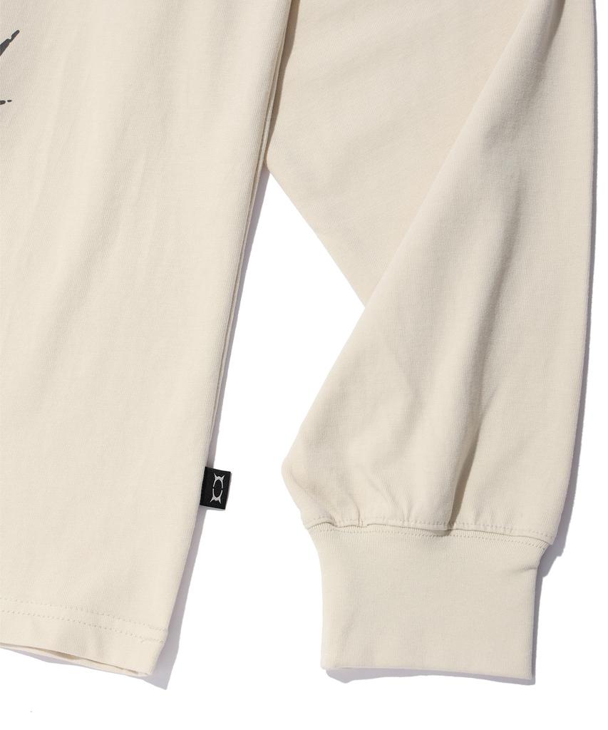 CRITIC Critical Invasion Long Sleeve T-Shirt Cream
