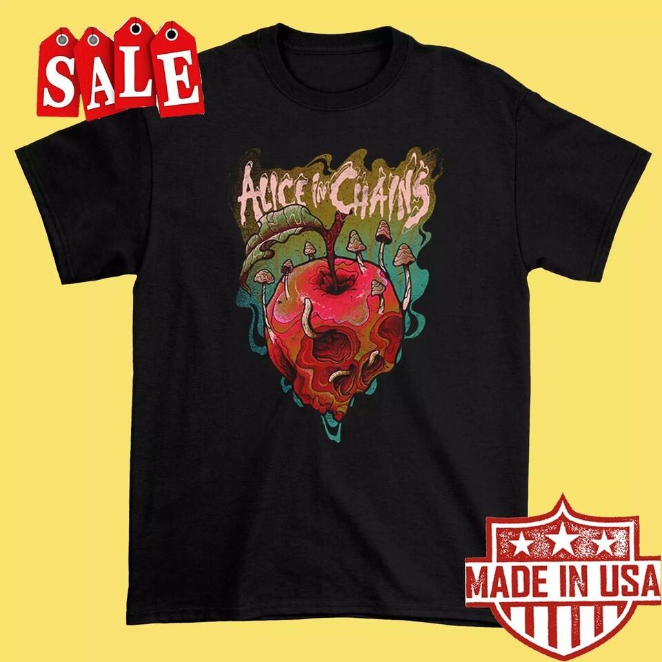 Новая Триповая Гнилая Alice in Chains Унисекс S-2345XL Футболка Унисекс Футболка