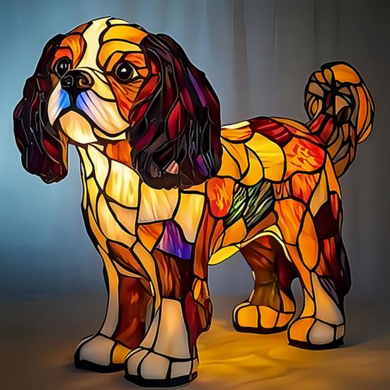 Светодиодный ночник с мягким свечением, не бликующий, забавный, очаровательный, в форме бульдога, таксы, настольный светильник в форме животного