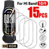 Для Mi Band 10 9 Гидрогелевая пленка HD Clear Без пузырей Ультратонкий Мягкий TPU Защитная пленка для экрана для Xiaomi Band10 Band9 Не стеклянная пленка