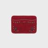 Arbo Western Тонкий кошелек для карт Бордовый