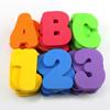 36 шт., новые детские игрушки для плавания, набор из пены ABC 123, алфавит, буквы, цифры для ванны
