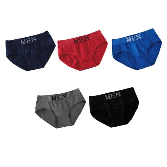 Мужские трусы с буквенным принтом и низкой талией, пояс с алфавитом, эластичные облегающие сексуальные бесшовные трусы, нижнее белье для гостиной