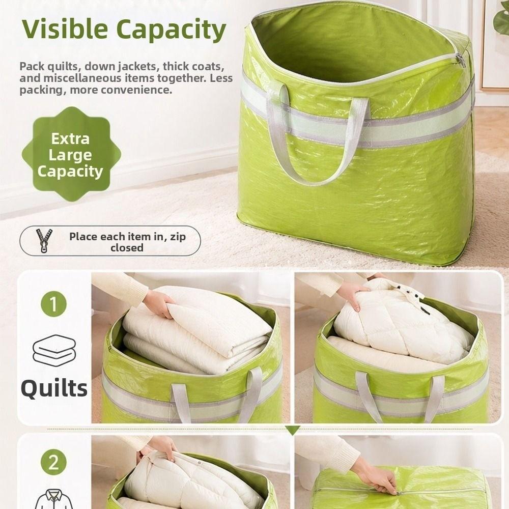 Large Capacity Storage Sack Dustproof Quilt Clothes Storage Bag Luggage Packing Bag Moving