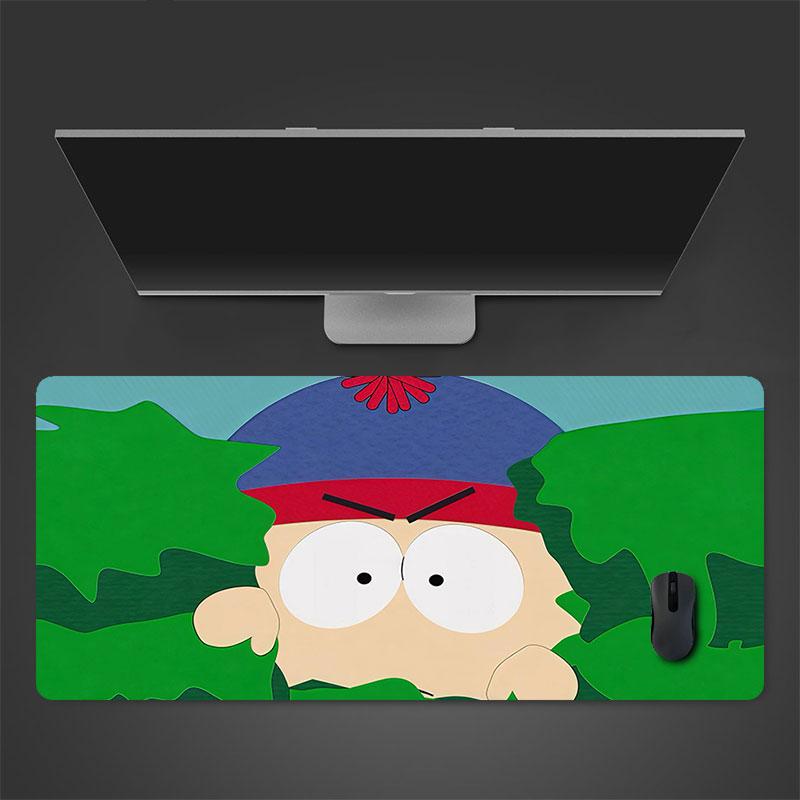 Stan Marsh Mouse Pad, Large Gaming Desk Mat, Non-slip XXL Mousepad for Laptop & Tablet, Mini PC Playmat with Stitched Edges