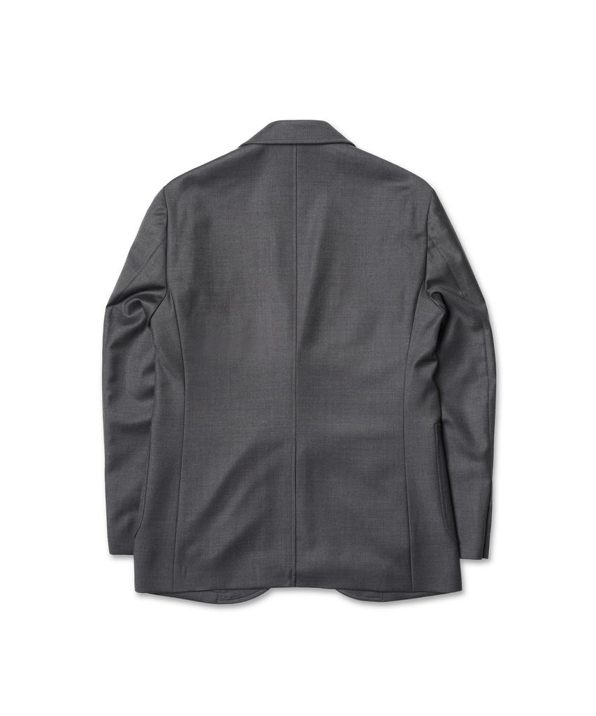 Bants Worsted Wool 3B Single Jacket - Grey